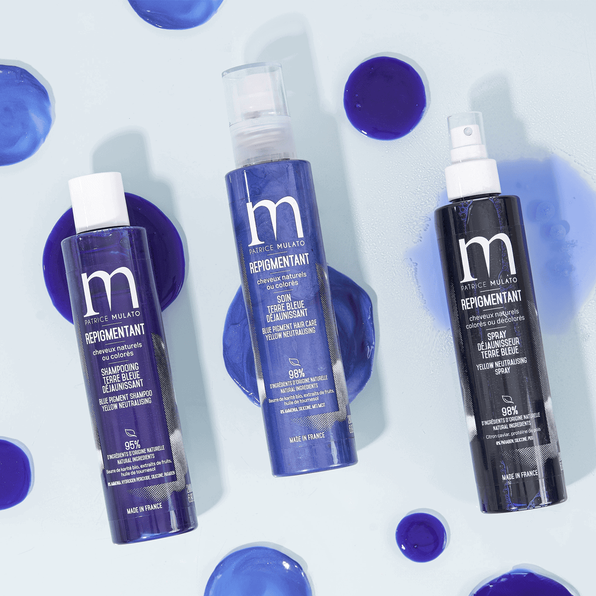 Shampoing Repigmentant Terre Bleue Mulato 200 ML