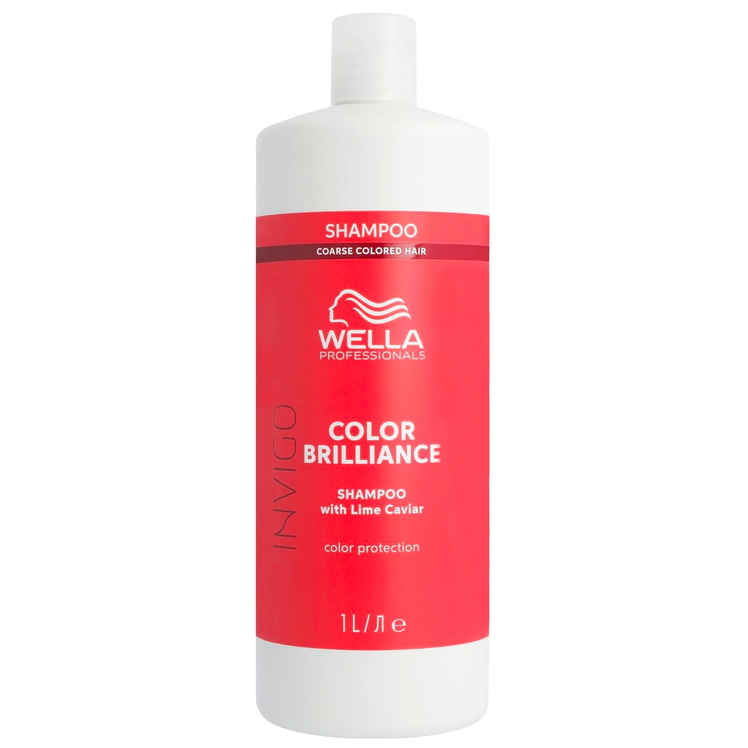 Shampoing Color Brilliance Invigo Cheveux Épais Wella 1L