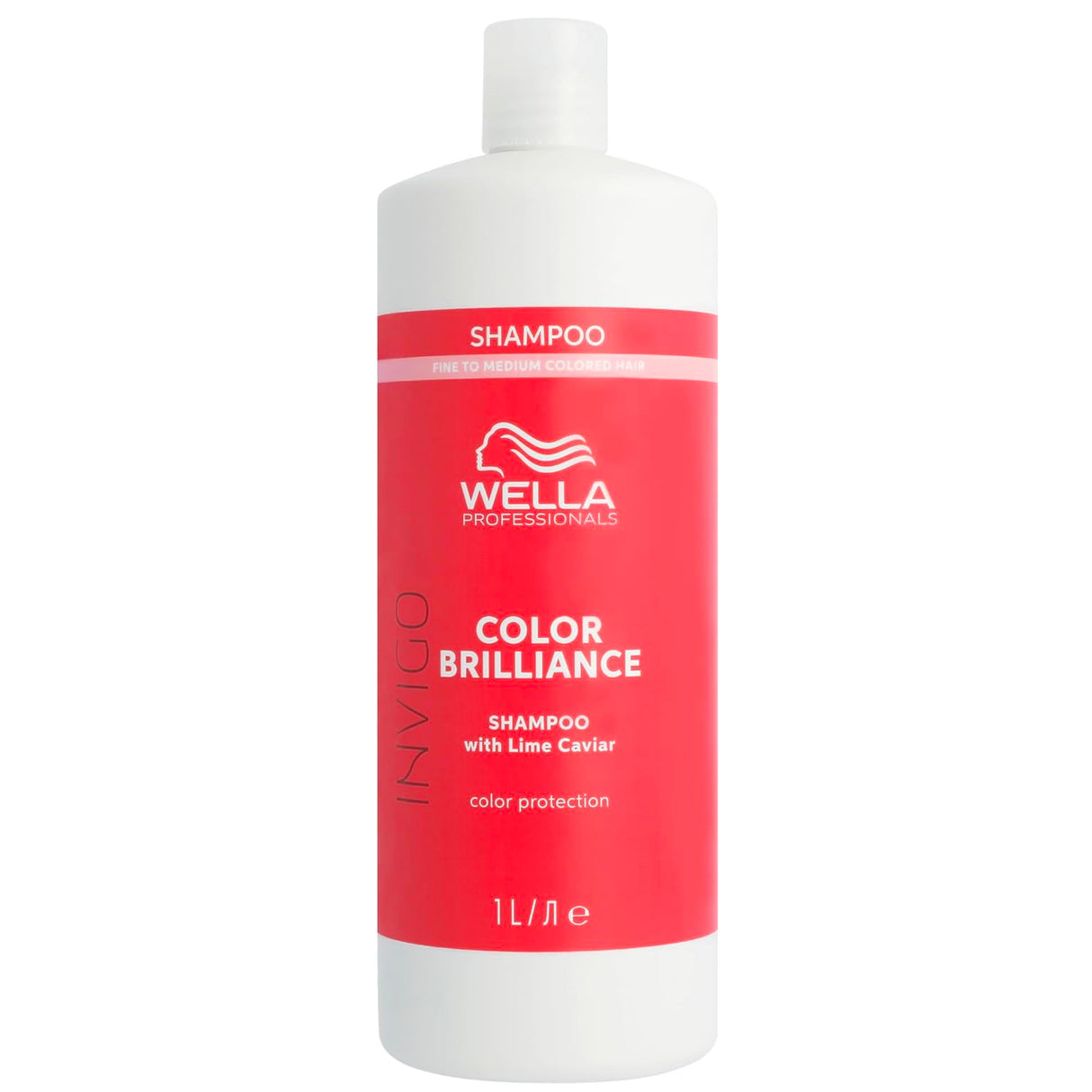 Shampoing Color Brilliance Invigo Cheveux Fins à normaux Wella 1L