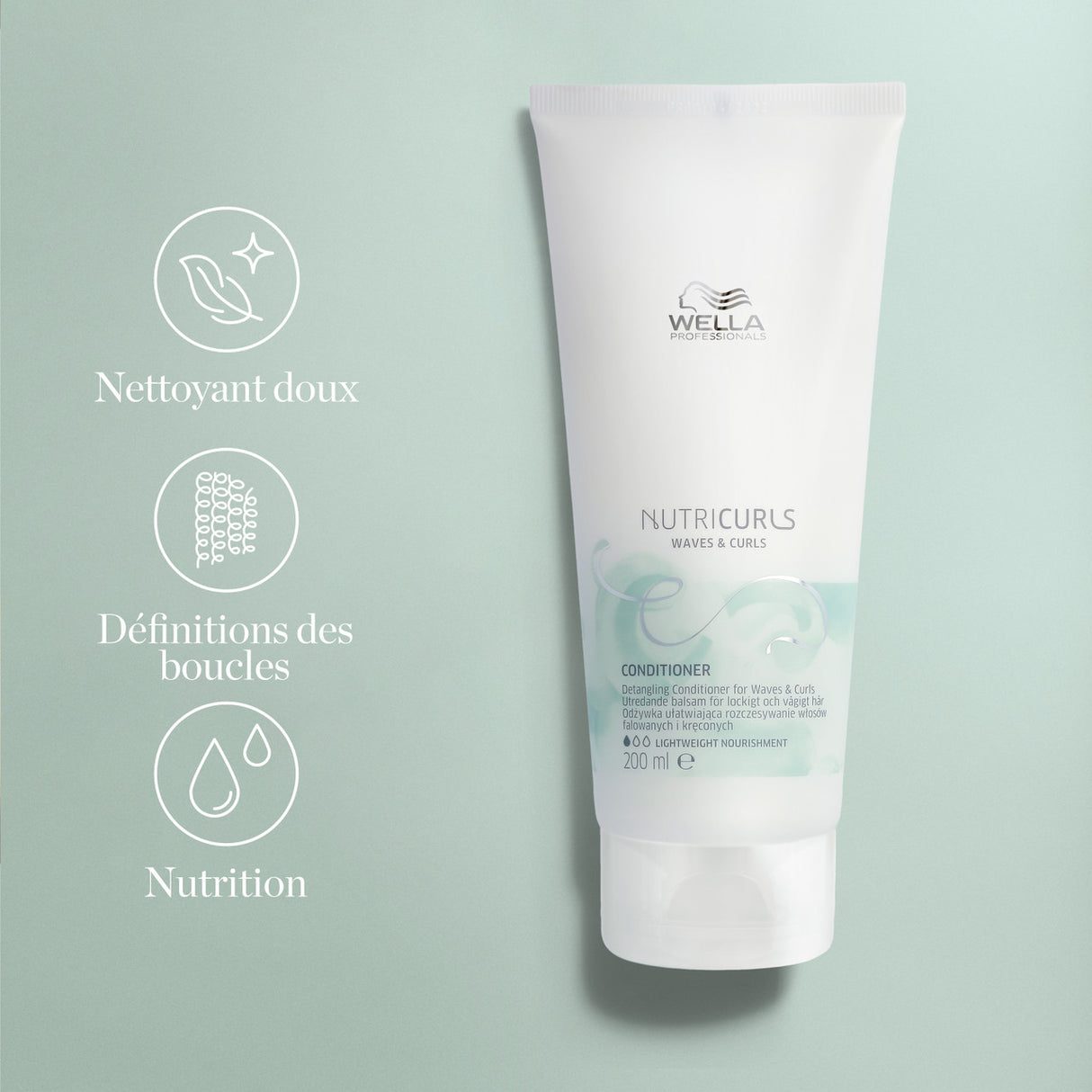 Conditioner Nutricurls Wella 200 ML