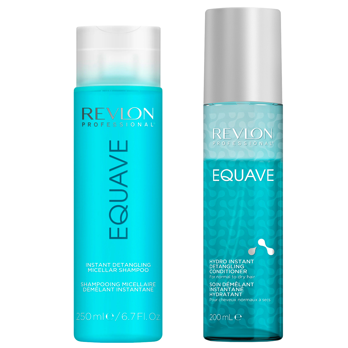 Duo Revlon Spray + Shampoing Equave