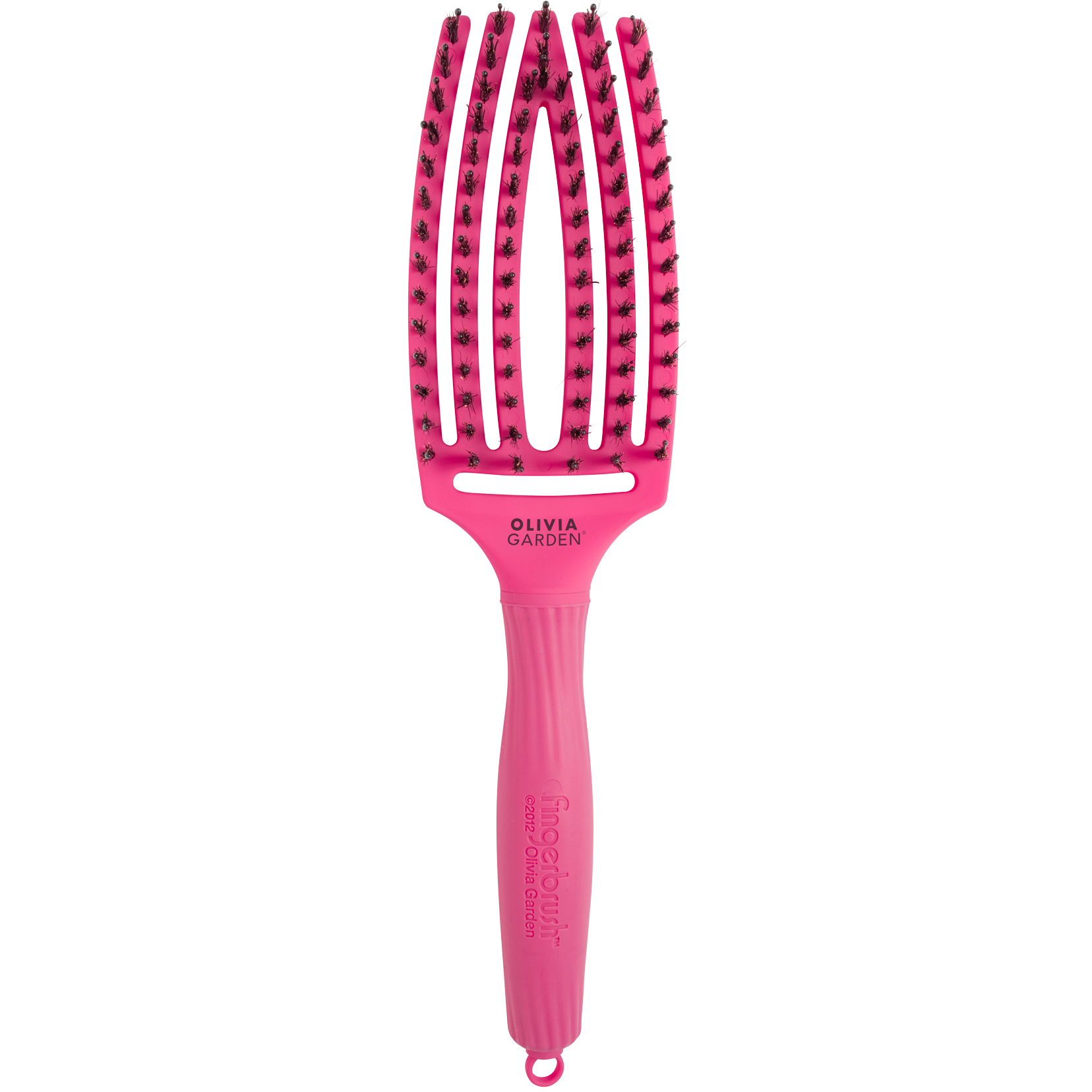 Brosse dmlante Fingerbrush Combo Hot Pink Moyenne Olivia Garden 