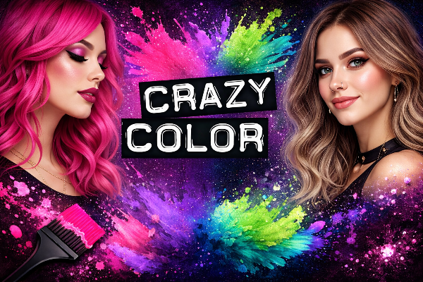 Crazy Color : la coloration fun et audacieuse qui fait vibrer les cheveux !