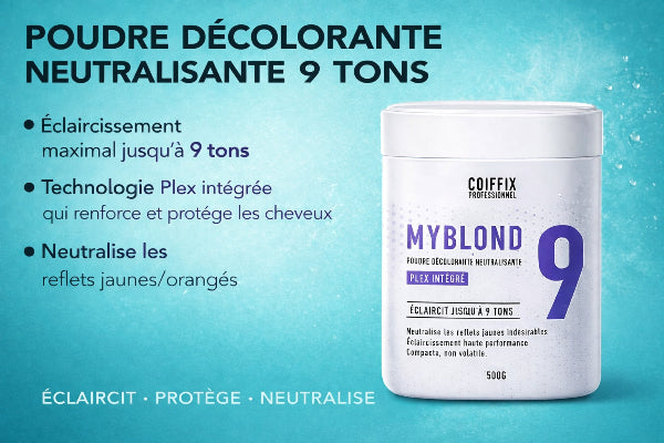 MyBlond Coiffix Professionnel : la poudre décolorante à petit prix