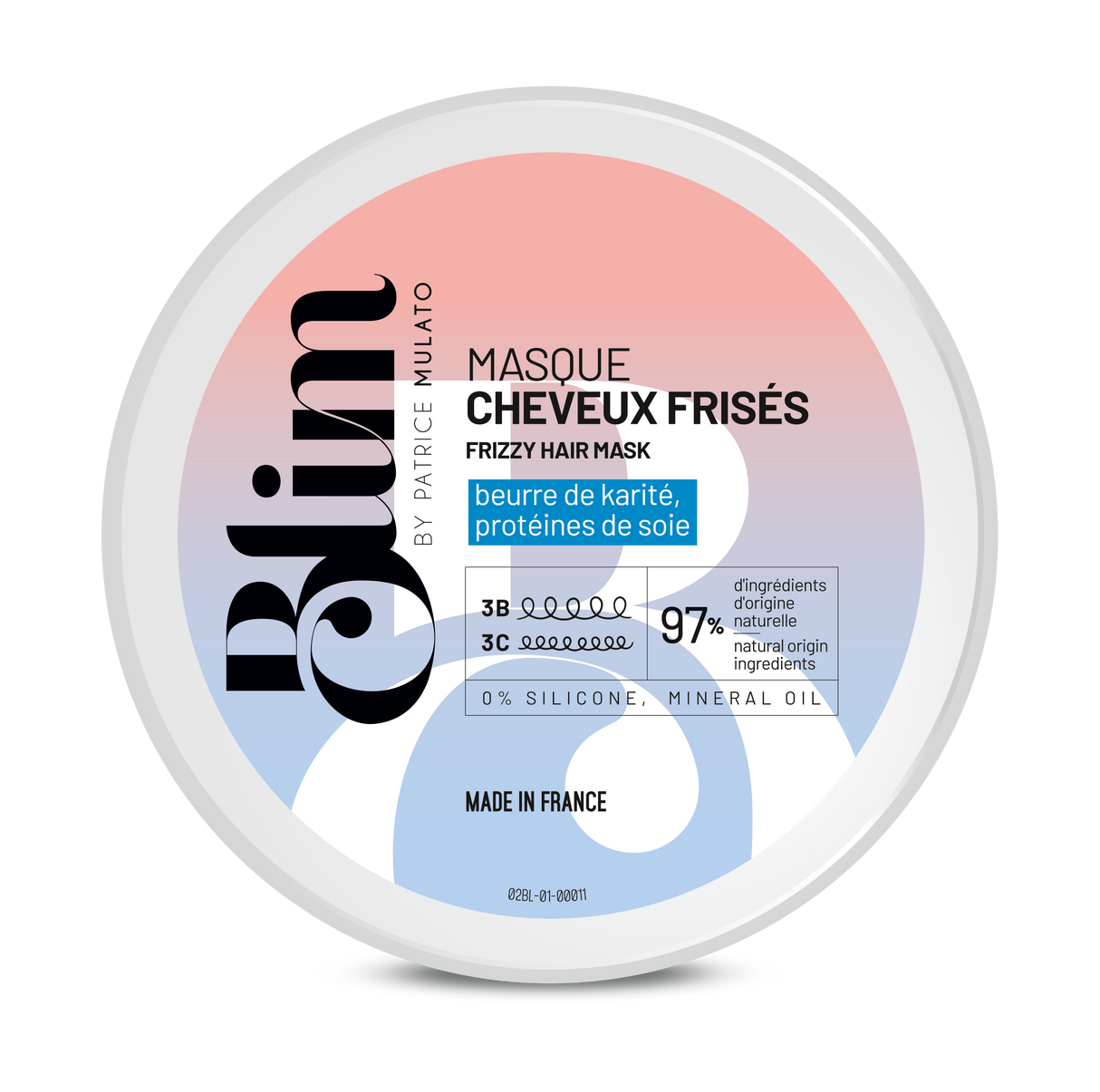 Masque Cheveux Frisés Blim Mulato 200 ML