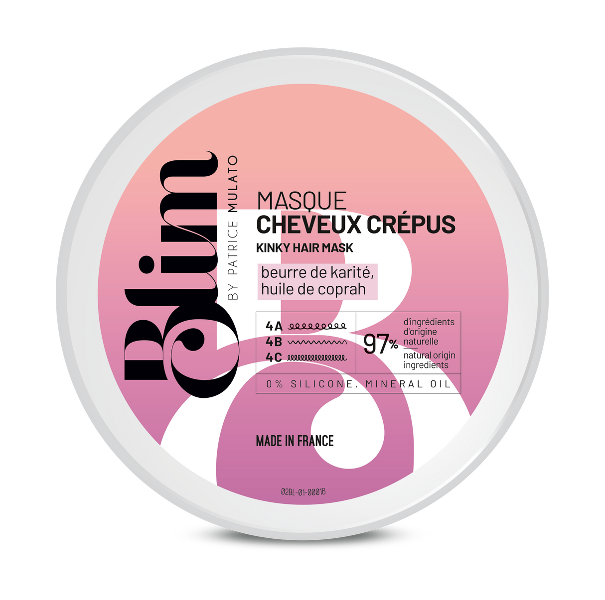 Masque Cheveux Crépus Blim Mulato 200 ML
