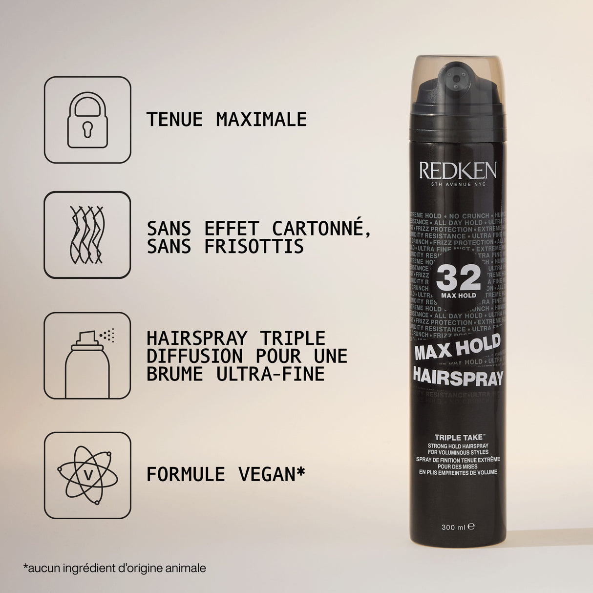 Max Hold Hairspray 32 Redken 300 ML