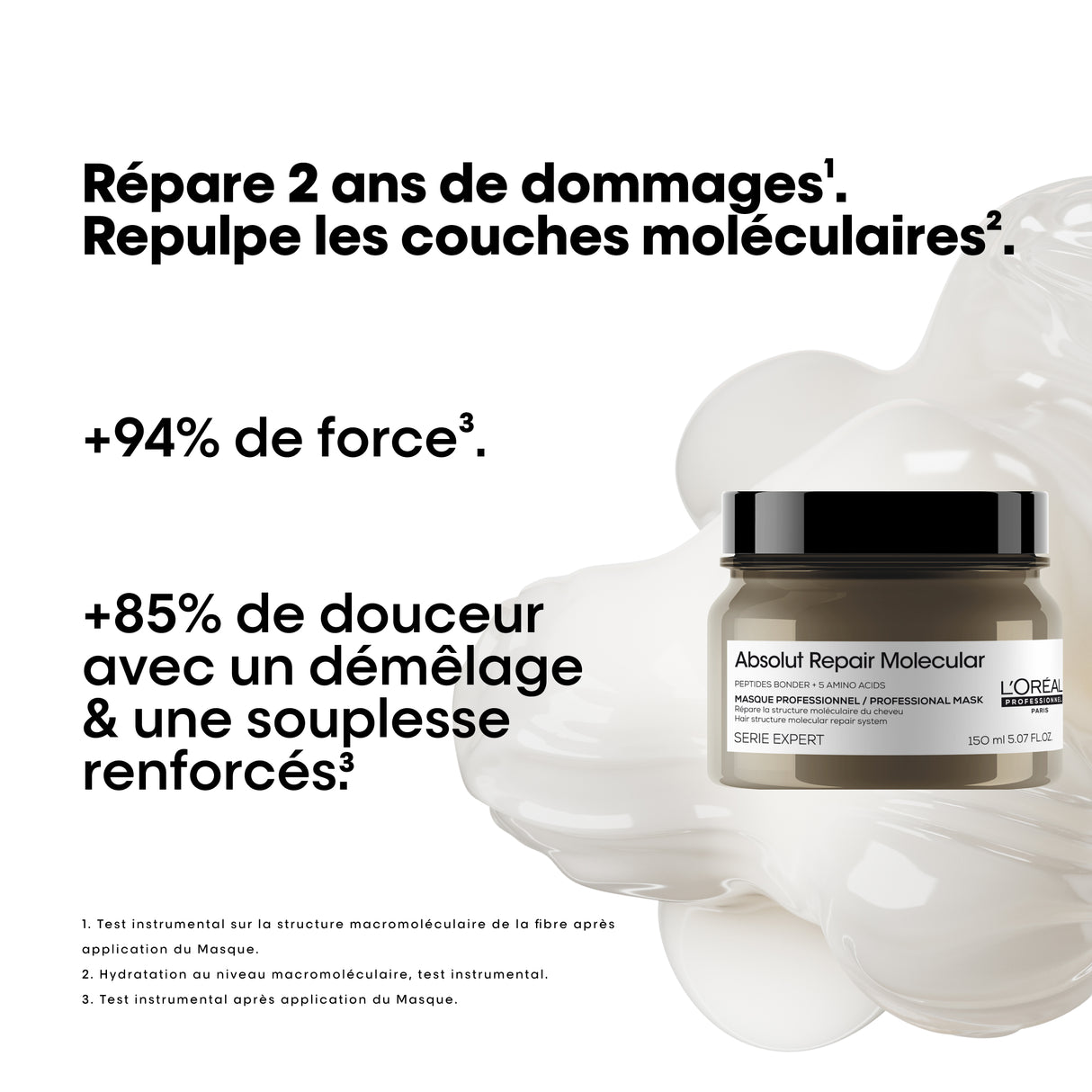 Masque Concentré Absolut Repair Molecular L'Oréal Professionnel 150 ML