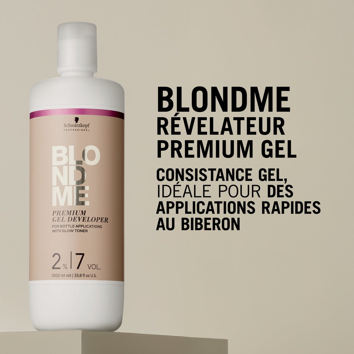 Gel Révélateur Blond Me 7 Vol 2% Schwarzkopf 1 Litre