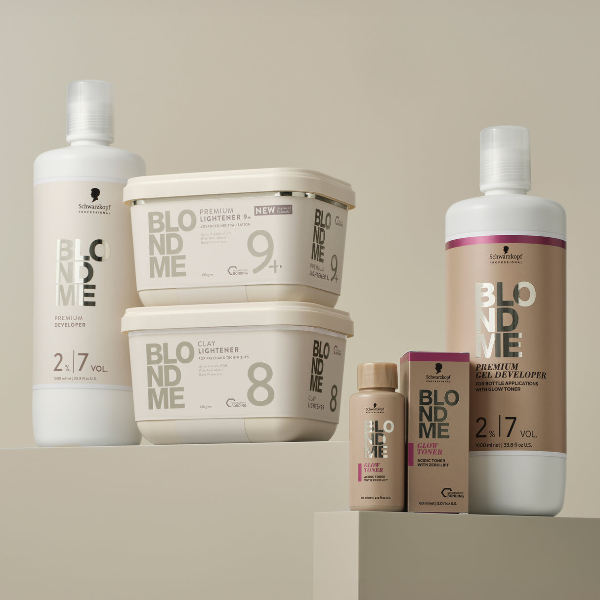 Gel Révélateur Blond Me 7 Vol 2% Schwarzkopf 1 Litre