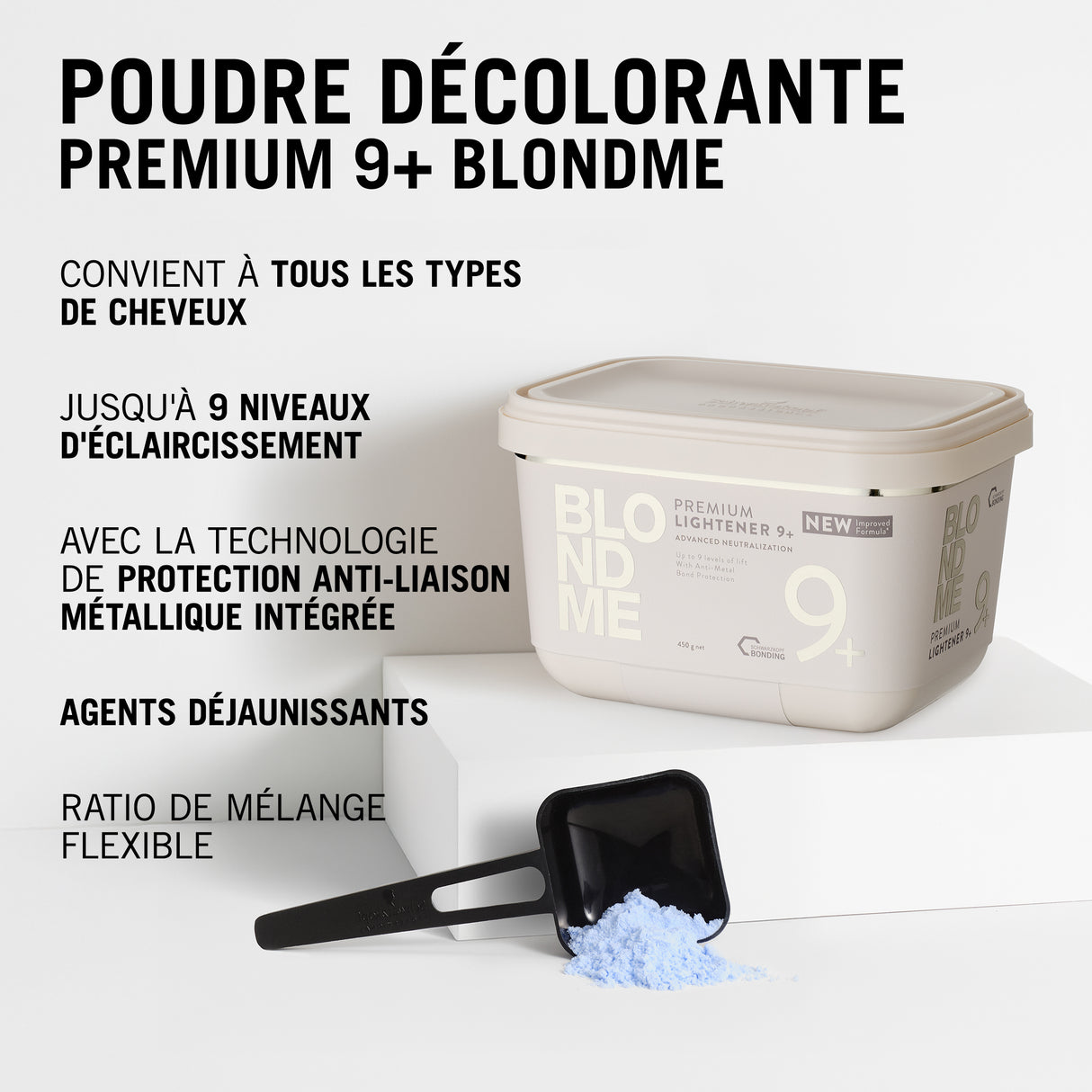 Poudre Décolorante Blond Me Premium Lightener 9+ Schwarzkopf