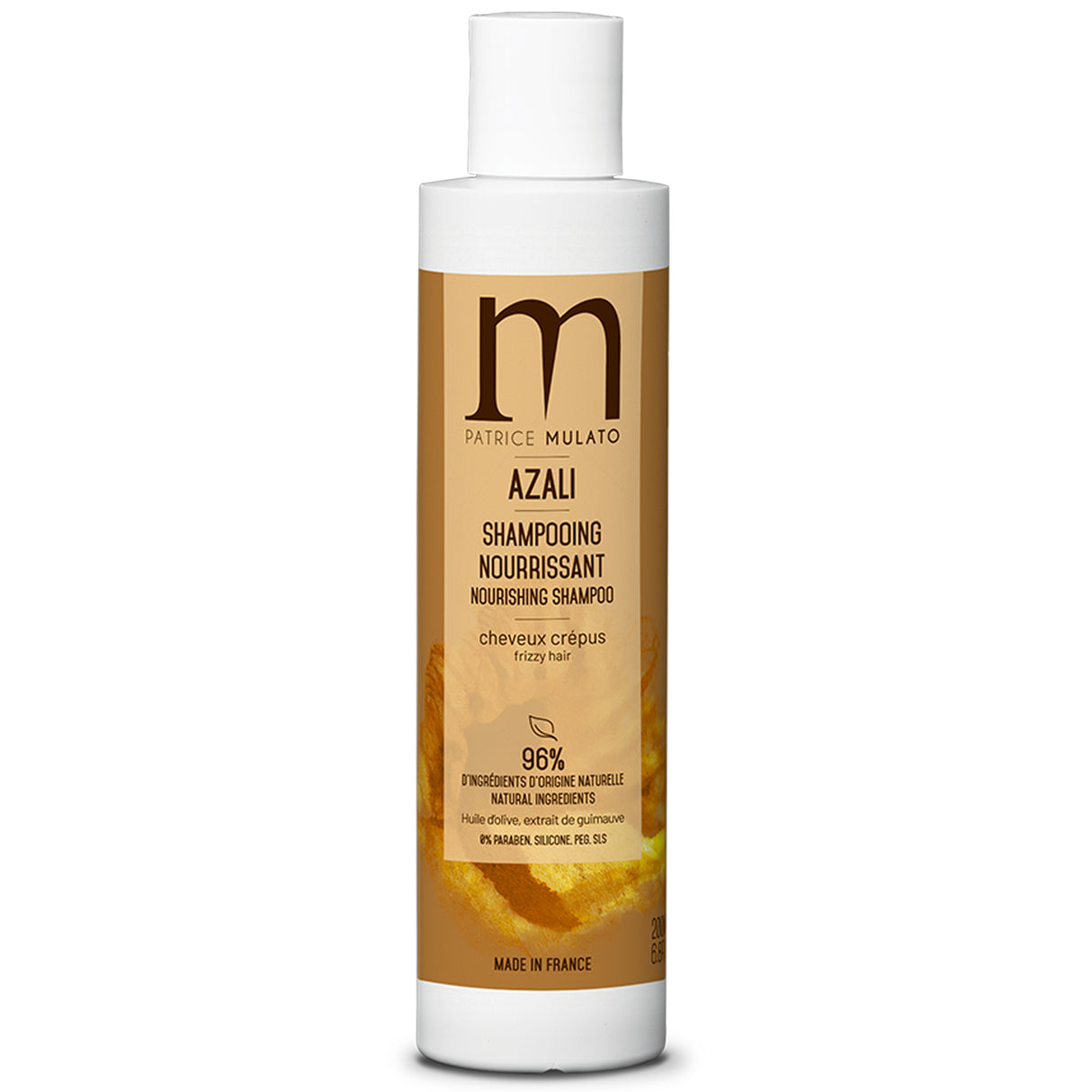 Shampoing Nourrissant Cheveux Crépus Azali Mulato 200 ML