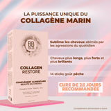 14 Sticks Complément Alimentaire Collagen Restore BBHair Generik