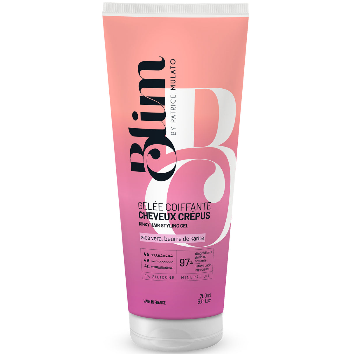 Gelée Coiffante Cheveux Crépus Blim Mulato 200 ML