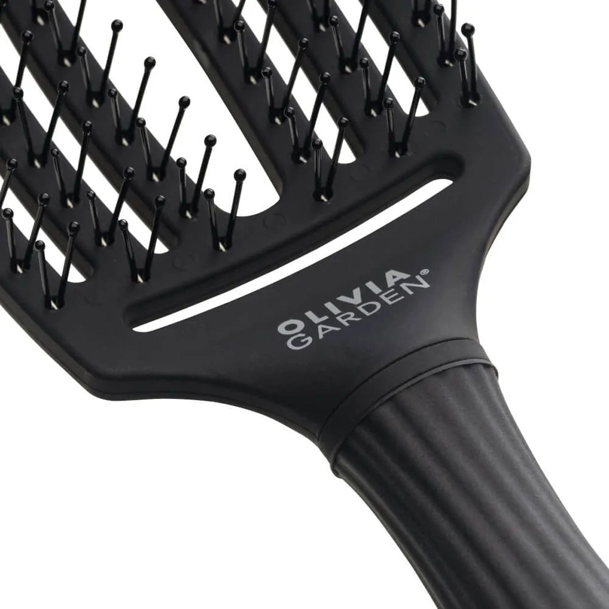 Brosse démêlante Fingerbrush Nylon Moyenne Olivia Garden