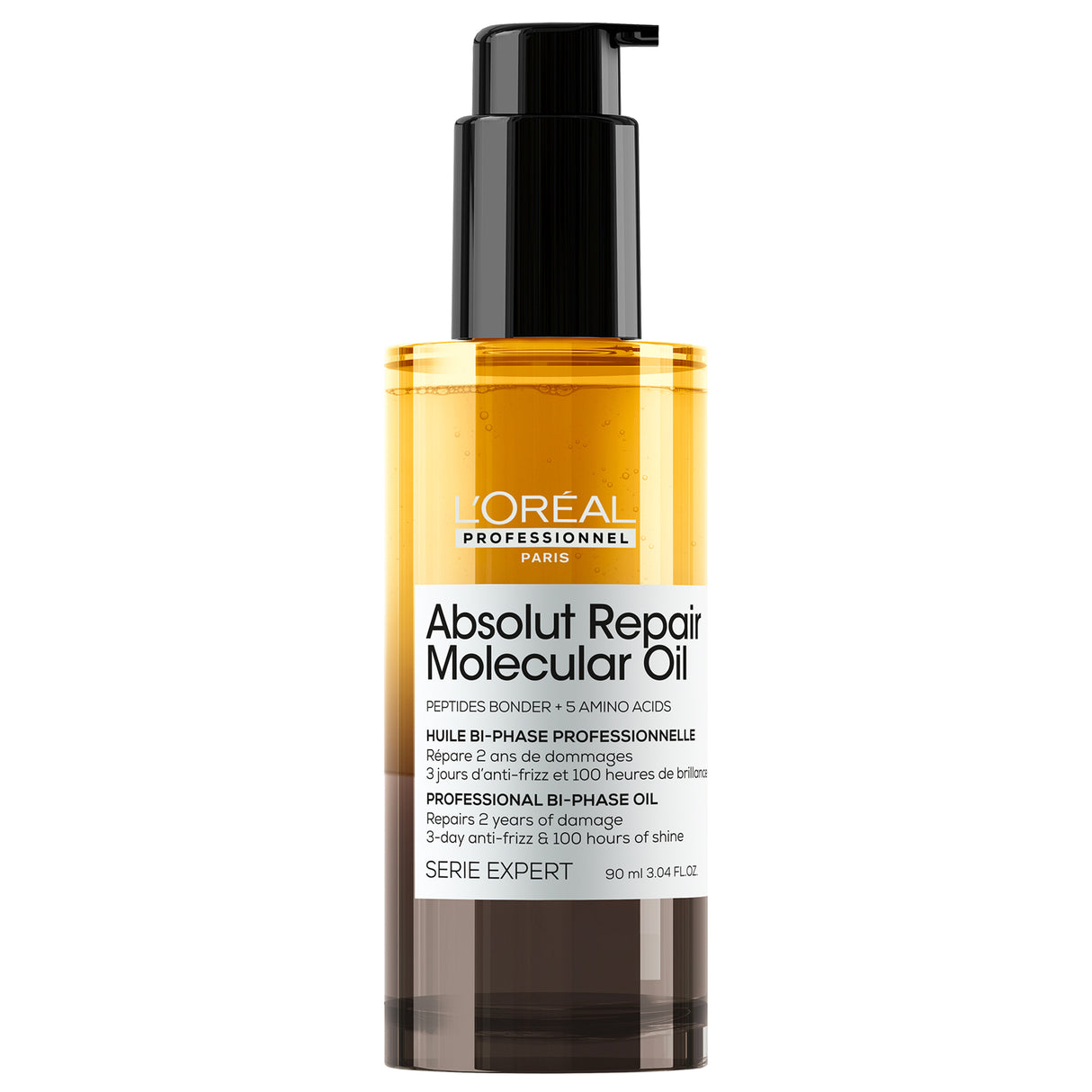 Huile Bi-Phase Absolut Repair Molecular L'Oréal Professionnel 90 ML