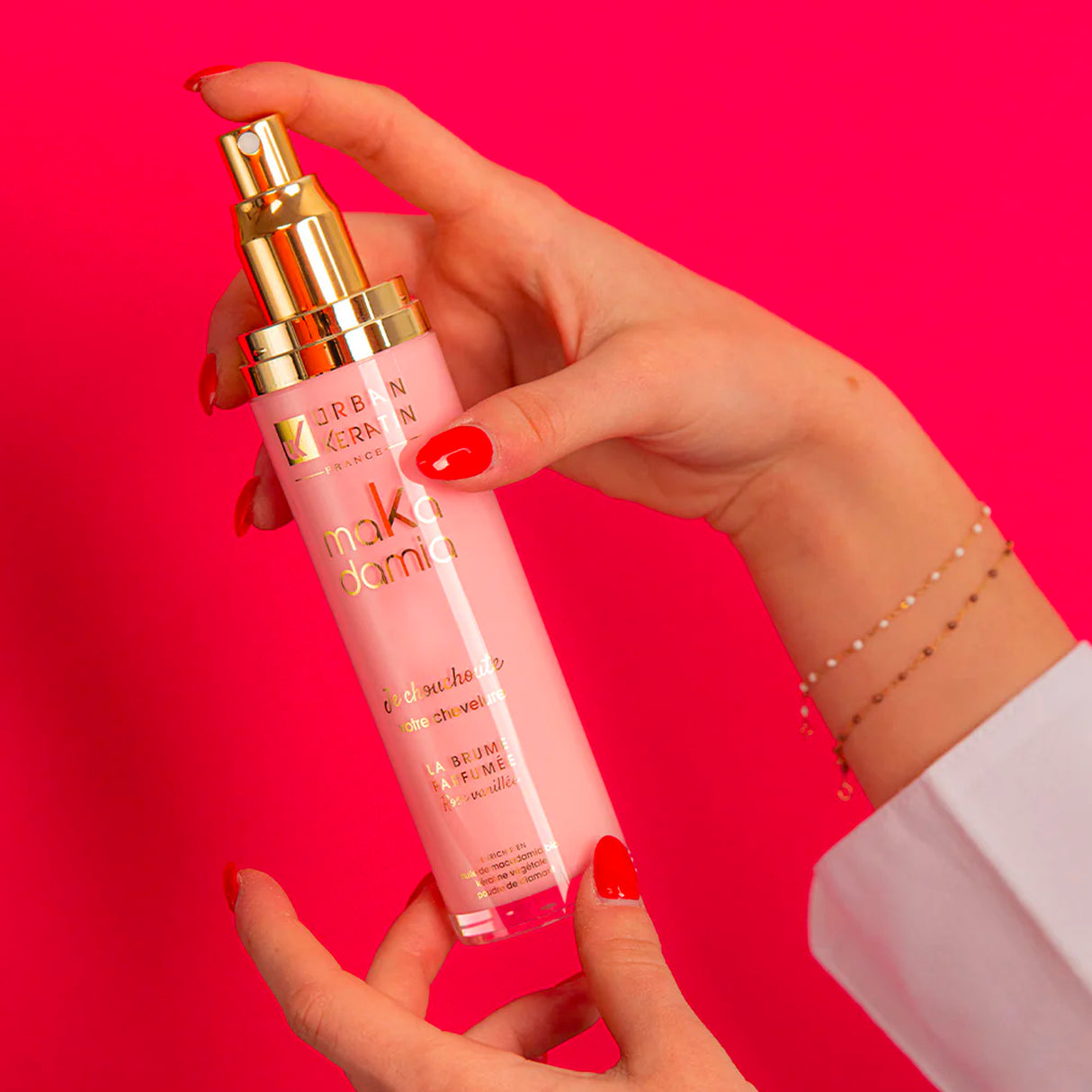 BRUME PARFUMEE ROSE VANILLEE Makadamia Urban Keratine 100ML