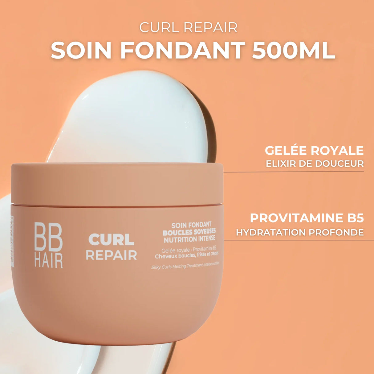 Masque Curl Repair Boucles Soyeuses BBHair Generik 500 ML