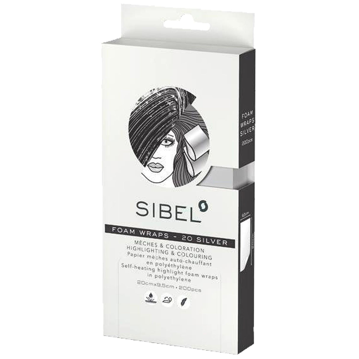 Papier Mèche Chauffant Silver x200