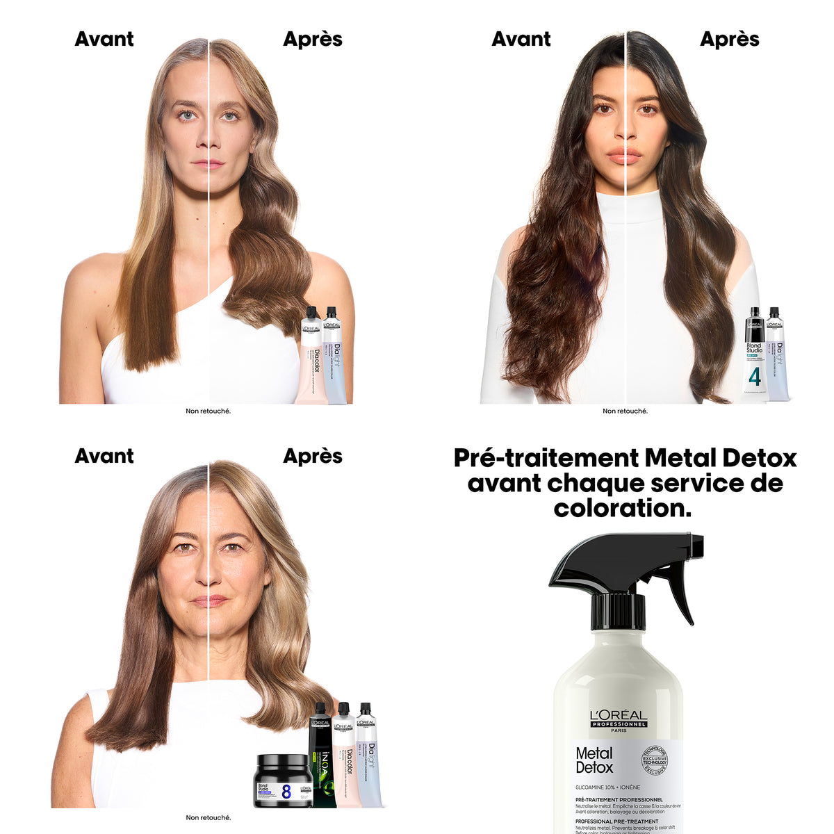 Pré-Traitement Metal Detox L'Oréal Professionnel 500 ML