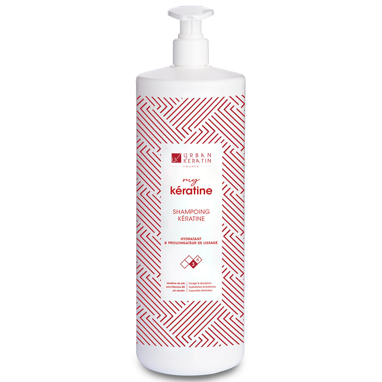 Shampoing Kératine My Keratine Urban Keratin 1000 ml 