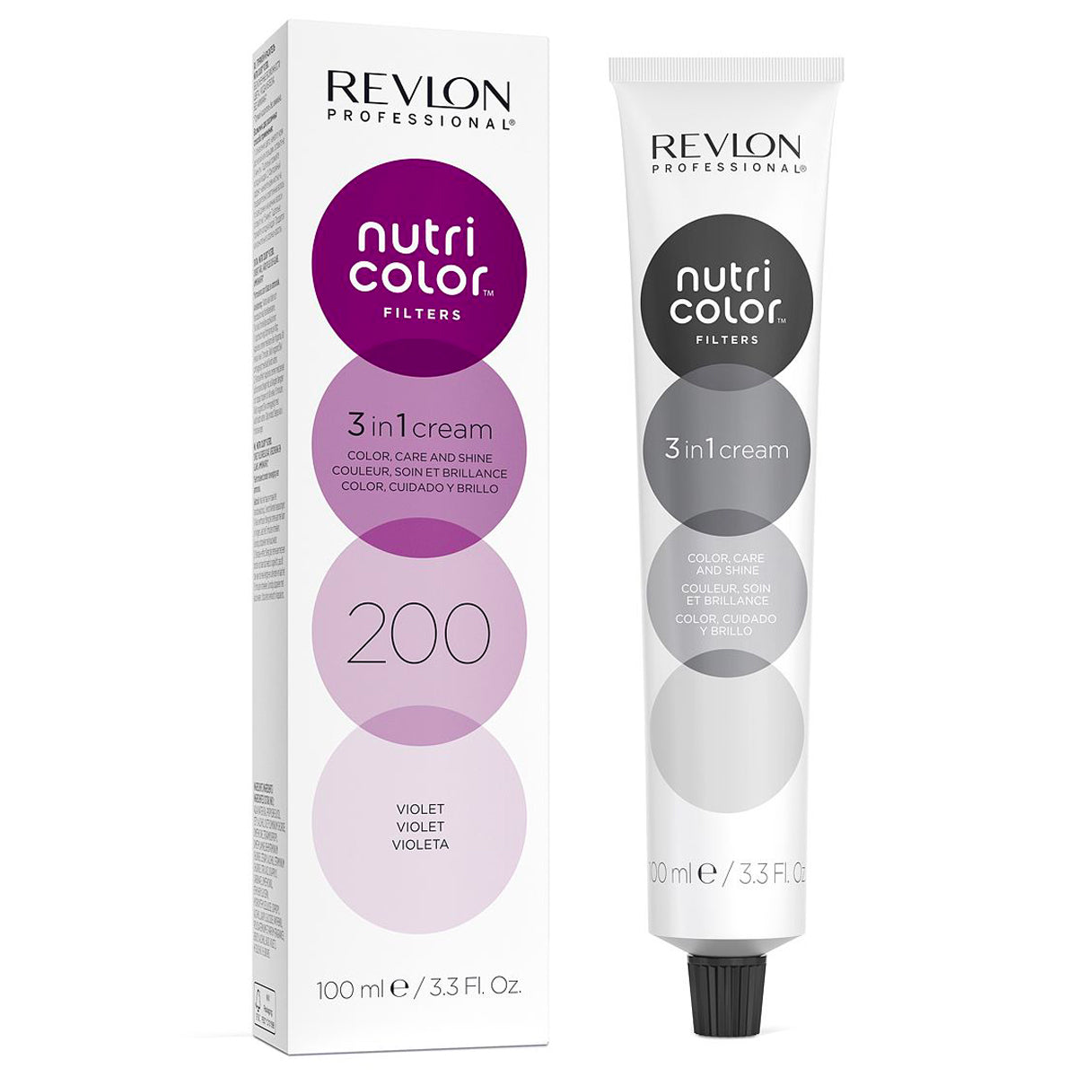 Tube Nutri color filters 200 Violet Revlon 100 ML