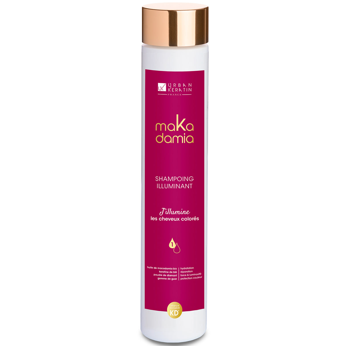 SHAMPOING ILLUMINANT Makadamia Urban Keratine 250ML