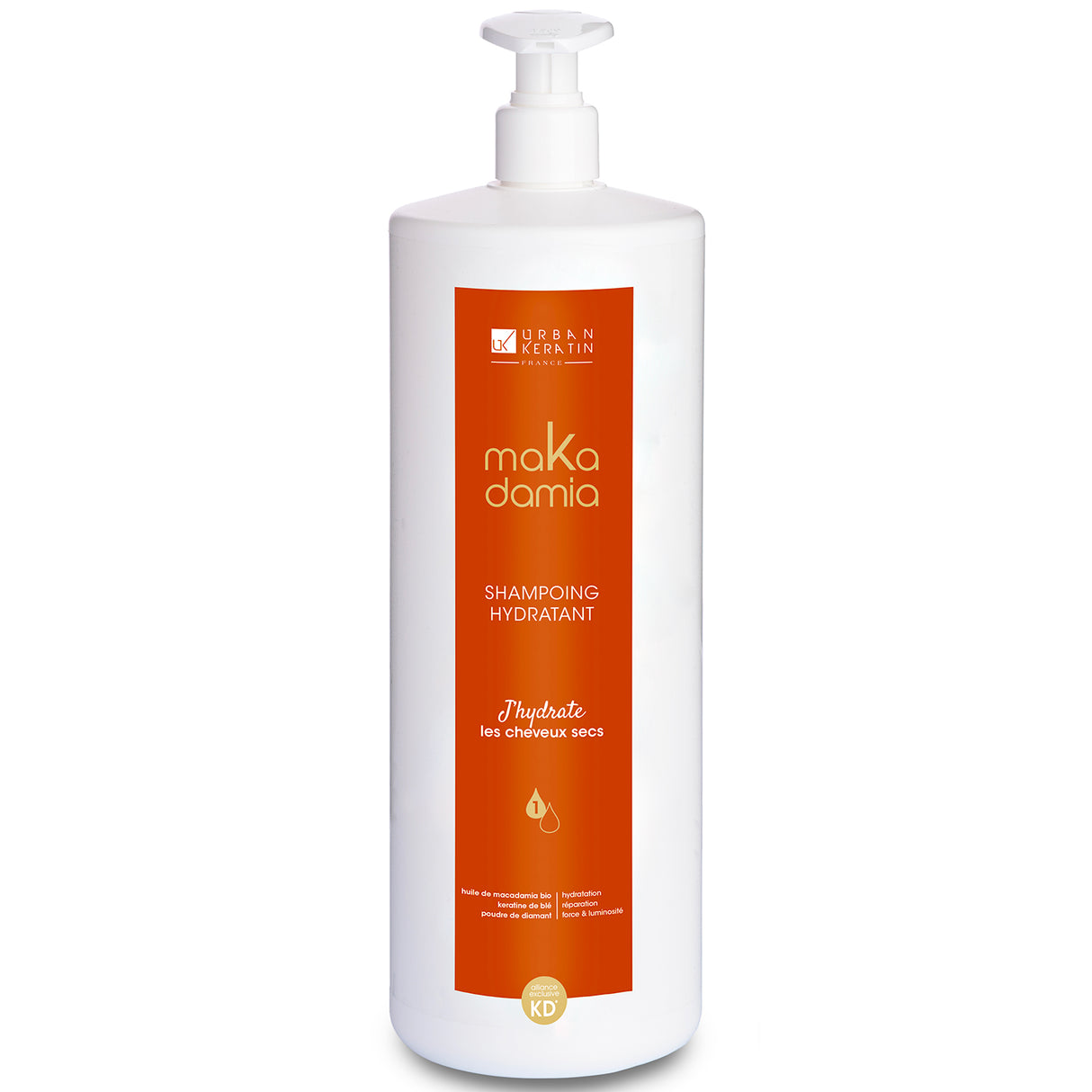SHAMPOING HYDRATANT Makadamia Urban Keratine 1000ML