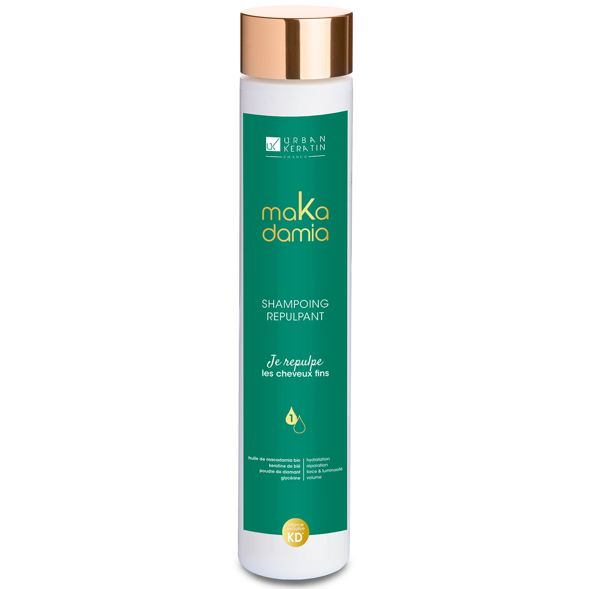 SHAMPOING REPULPANT Makadamia Urban Keratine 250ML
