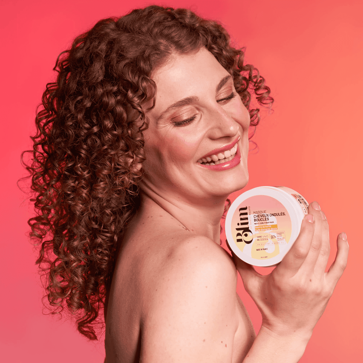 Masque Cheveux Ondulés/Bouclés Blim Mulato 200 ML