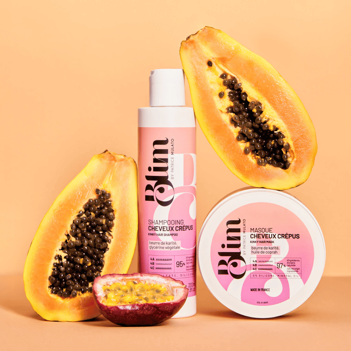 Shampoing Cheveux Crèpus Blim Mulato 200 ML