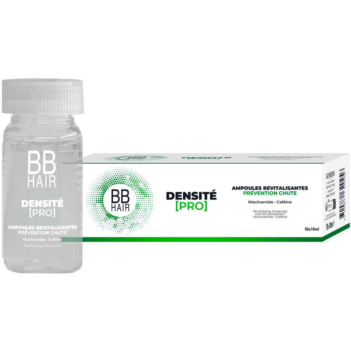 Ampoules Densité Pro BBHAIR Generik 10x10ML