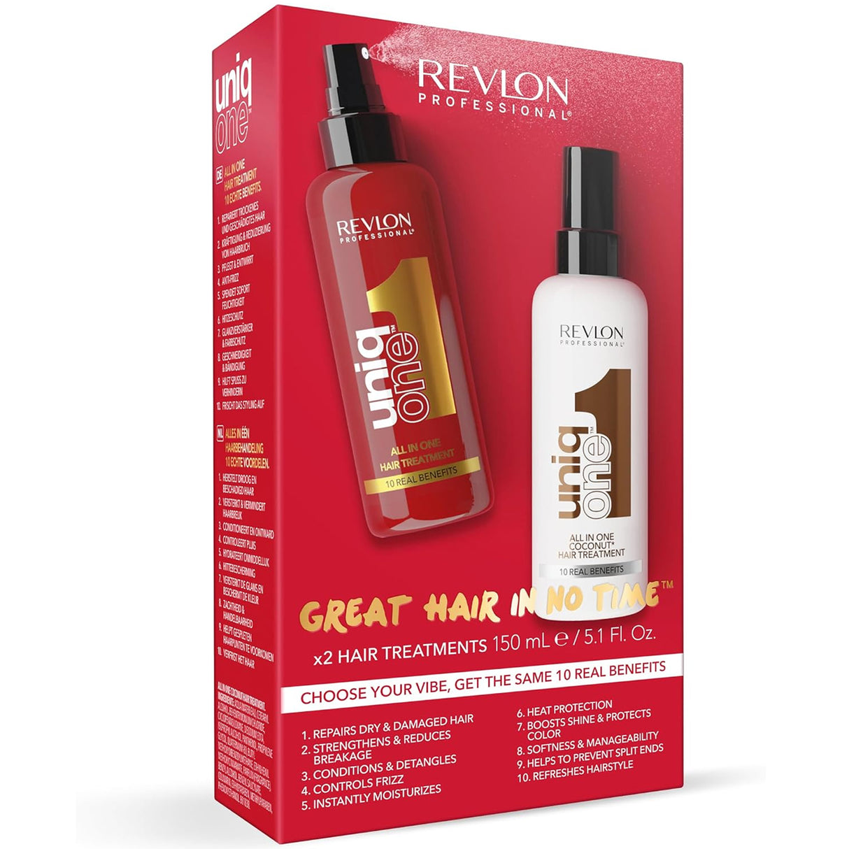 Coffret Duo Sprays Uniq One Revlon
