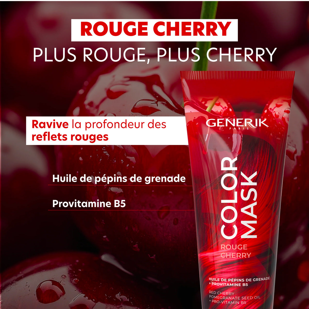 Cherry Rouge Color Mask Rouge Cherry Generik 200 ML – La Plateforme du coiffeur