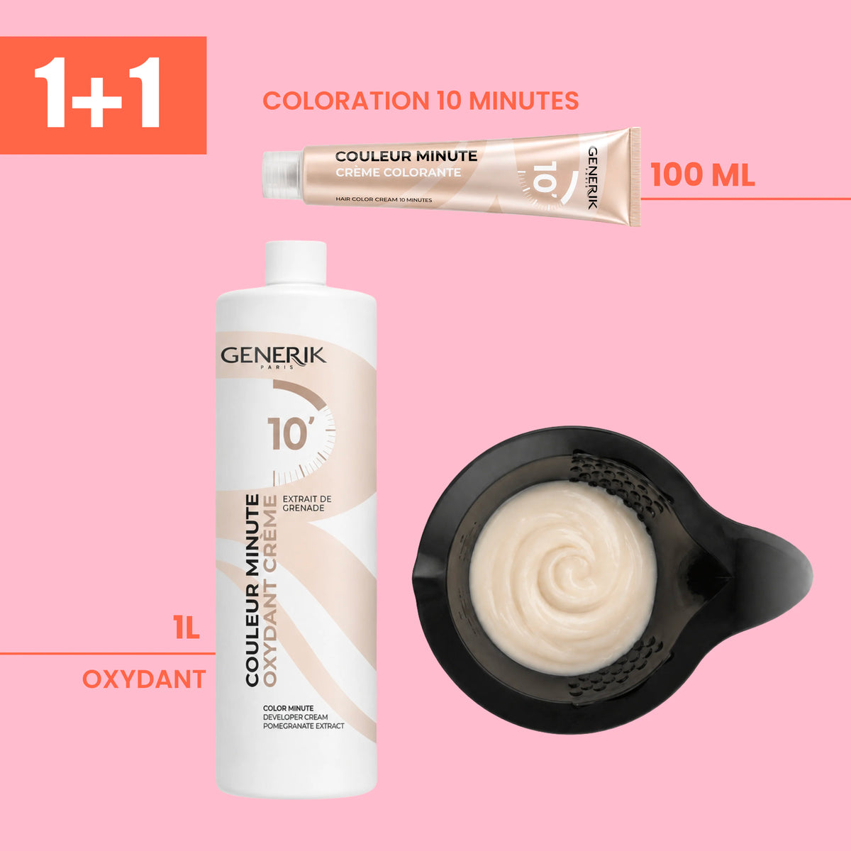 Tube Coloration 10 MIN Generik 100 ML