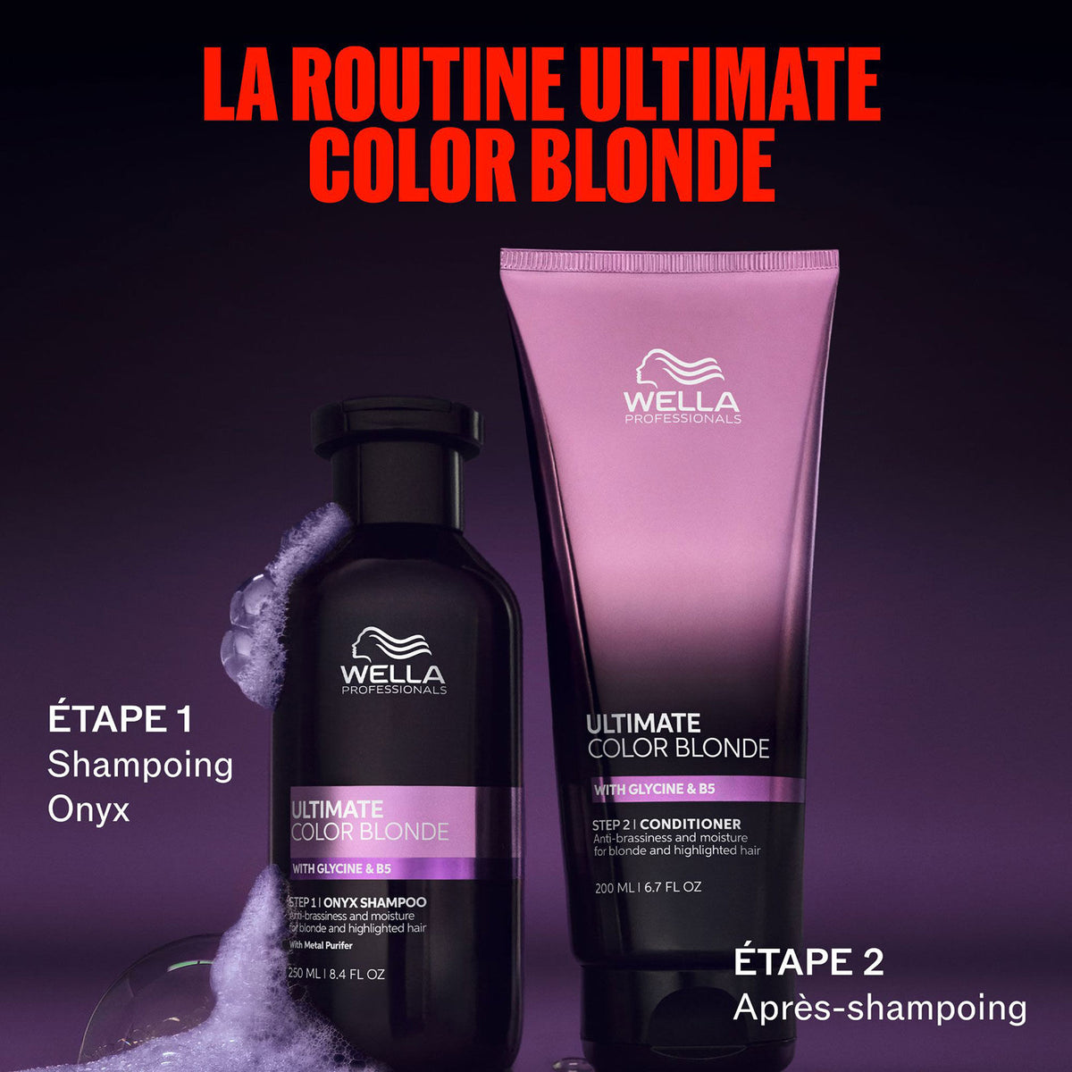 Conditioner Ultimate Color Blonde Wella 200 ML