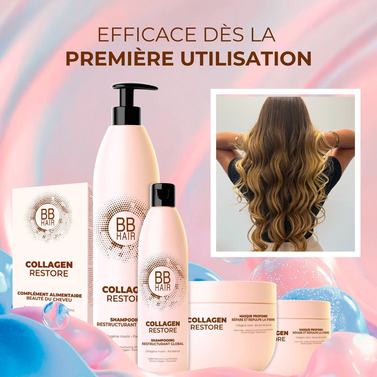 Masque Collagen Restore BBHair Generik 500 ML