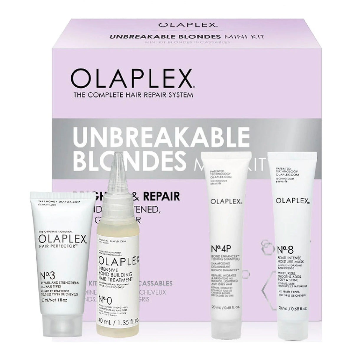 Coffret Unbreakable Blondes Mini Kit Olaplex