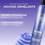 Mousse Démêlante et Neutralisante Blond Hyaluronik BBHair Generik 200 ML