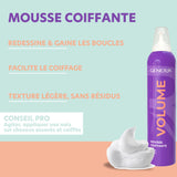 Mousse Coiffante Volume Generik 300 ML