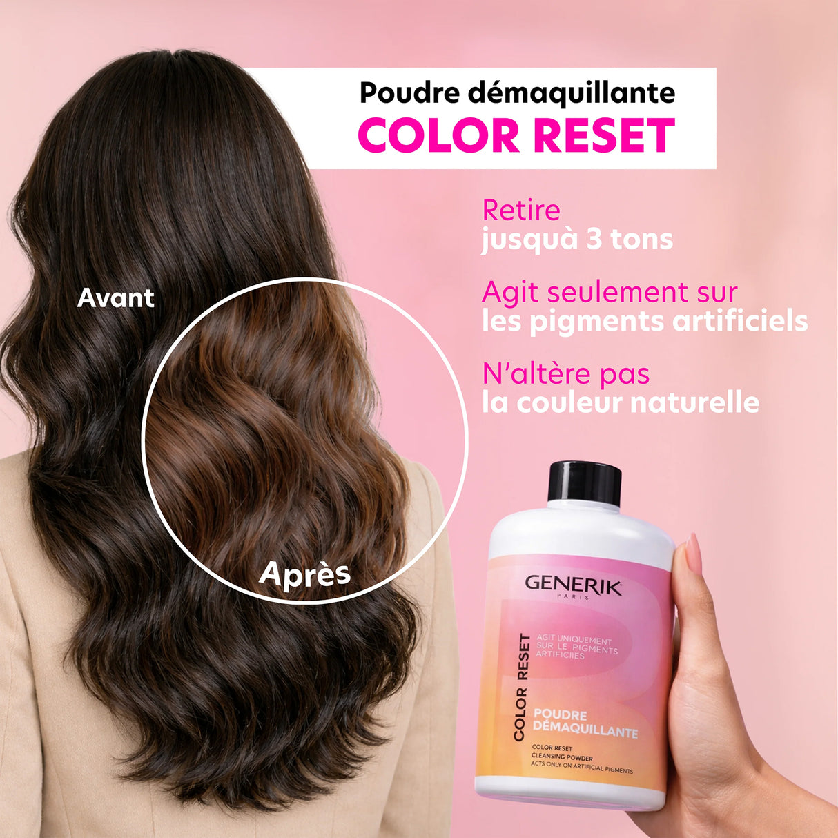 Poudre Démaquillante Color Reset Generik 500G