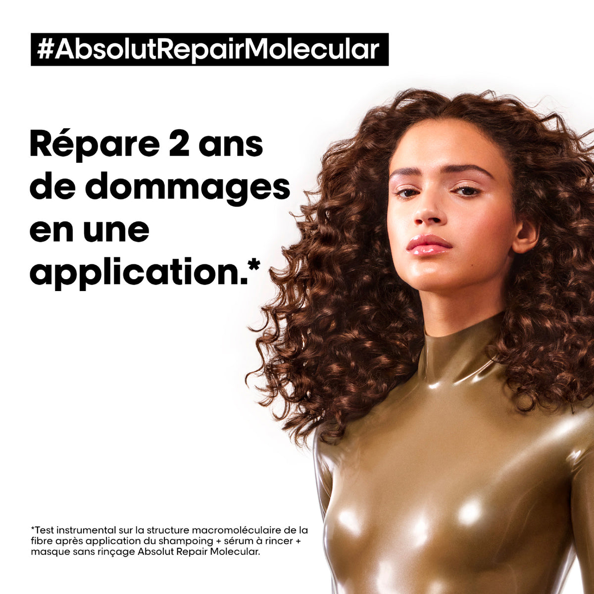 Se Rincer Sérum à rincer Absolut Repair Molecular Serie Expert L'Oréal ...
