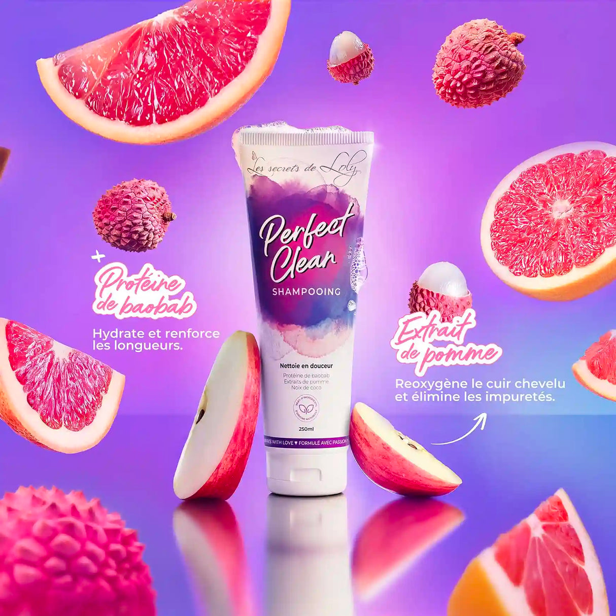 Shampoing Perfect Clean - Les Secrets de Loly 250 ML
