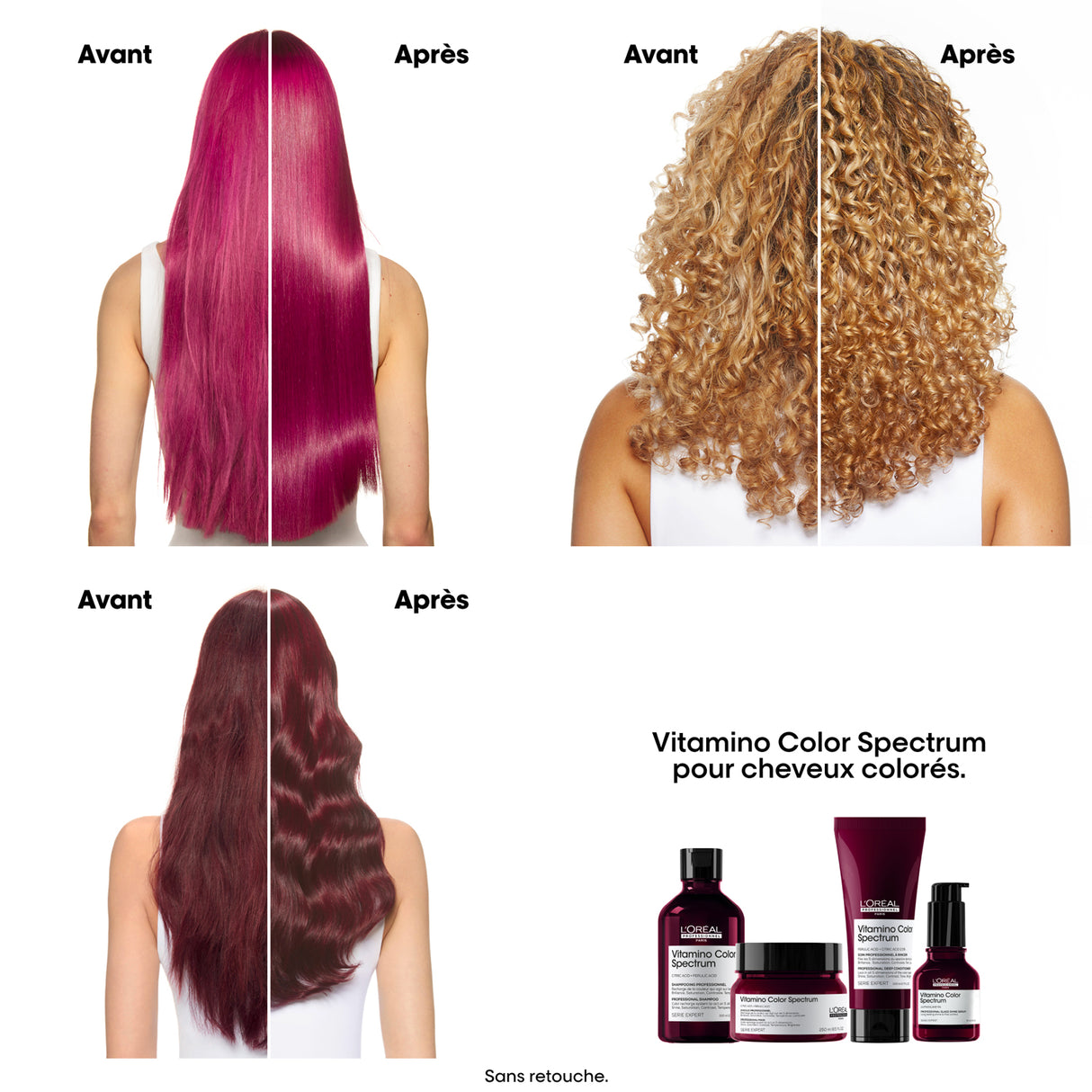 Sérum Concentré Brillance Vitamino Color Spectrum L'Oréal Professionnel 30 ML
