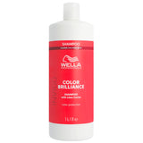 Shampoing Color Brilliance Invigo Cheveux Épais Wella 1L